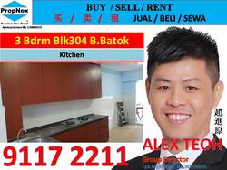 Blk 304 Bukit Batok Street 31 (Bukit Batok), HDB 4 Rooms #183195072
